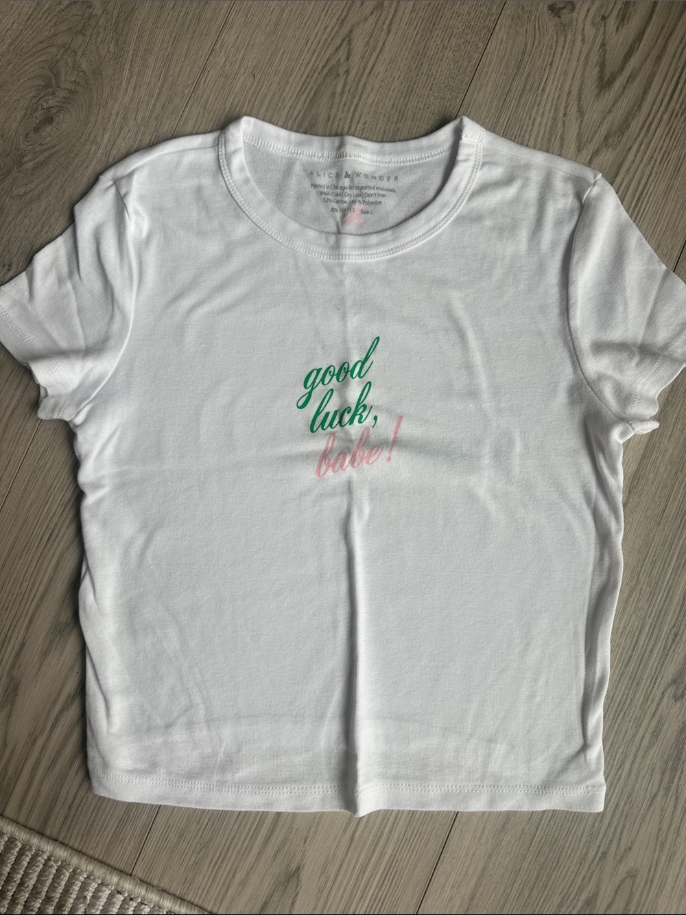 Alice & Wonder Baby Tee